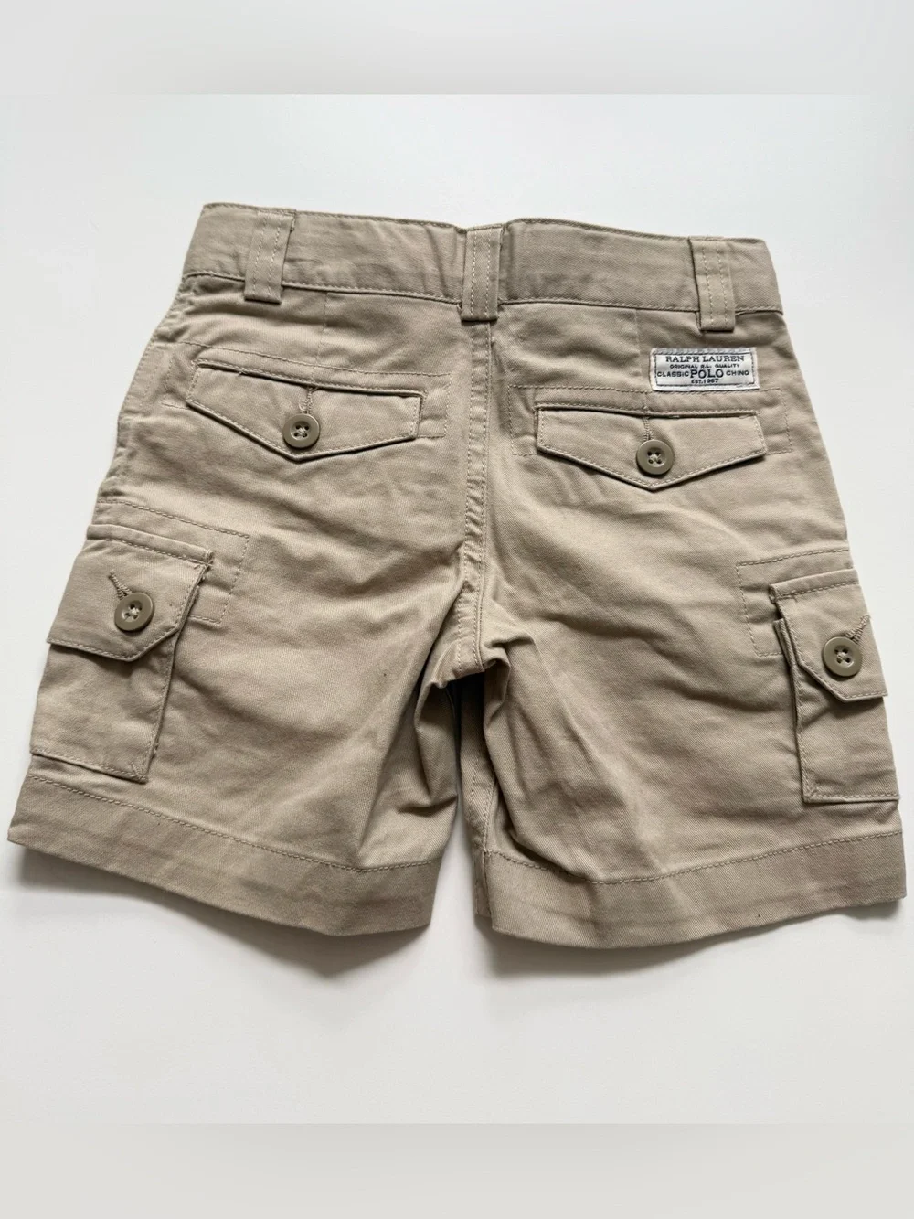 Ralph Lauren 2T Khaki Cargo Shorts - Polo